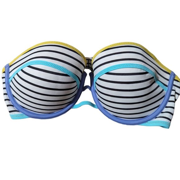Victora's Secret Swimwear Mix and Match Push Up Bikini Top sz 34D - Picture 1 of 7